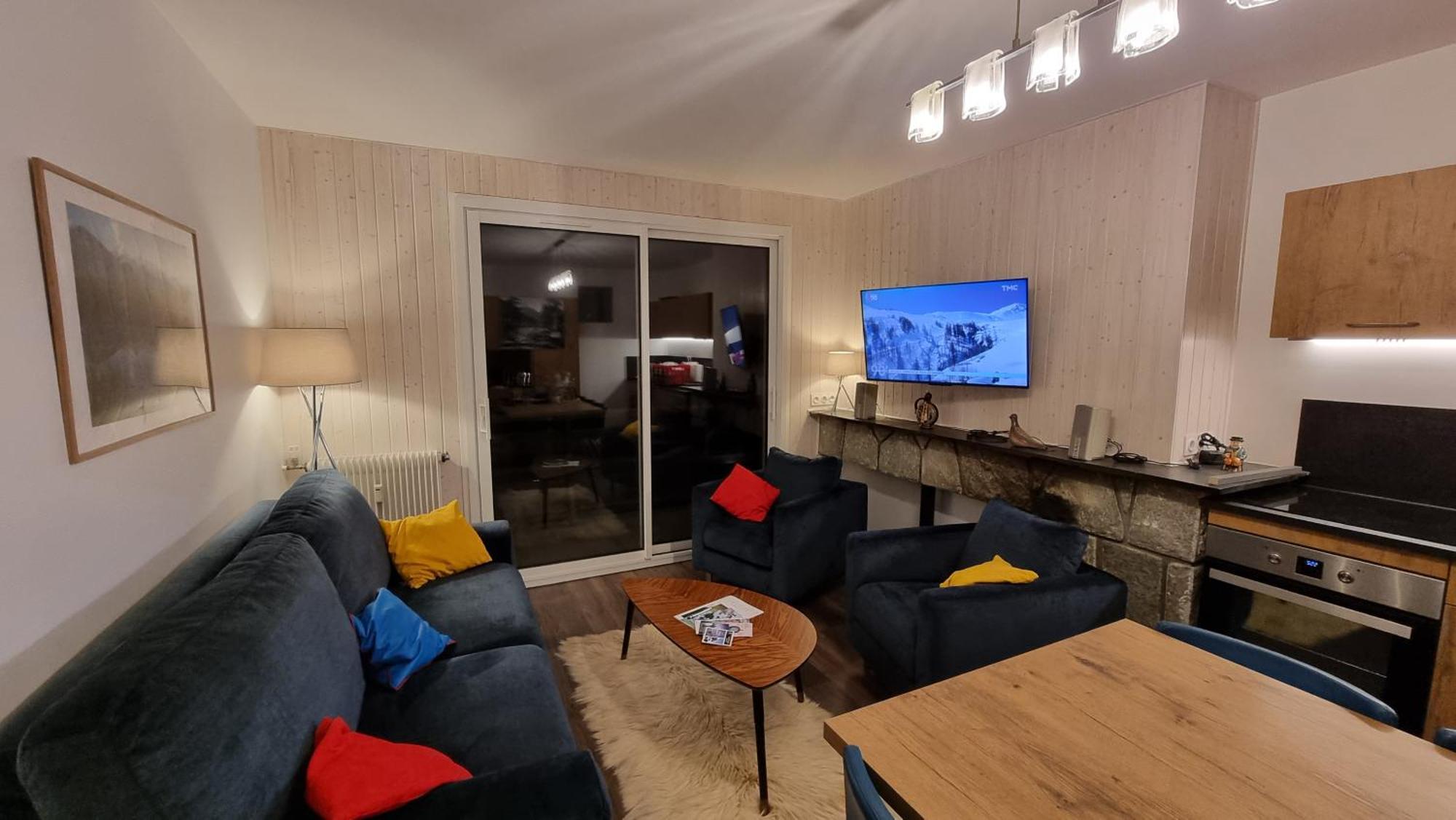Appartement St Lary - 2 A 6 Pers - Place Du Telepherique, Plein Centre - Label 5 Diamants Saint-Lary-Soulan
